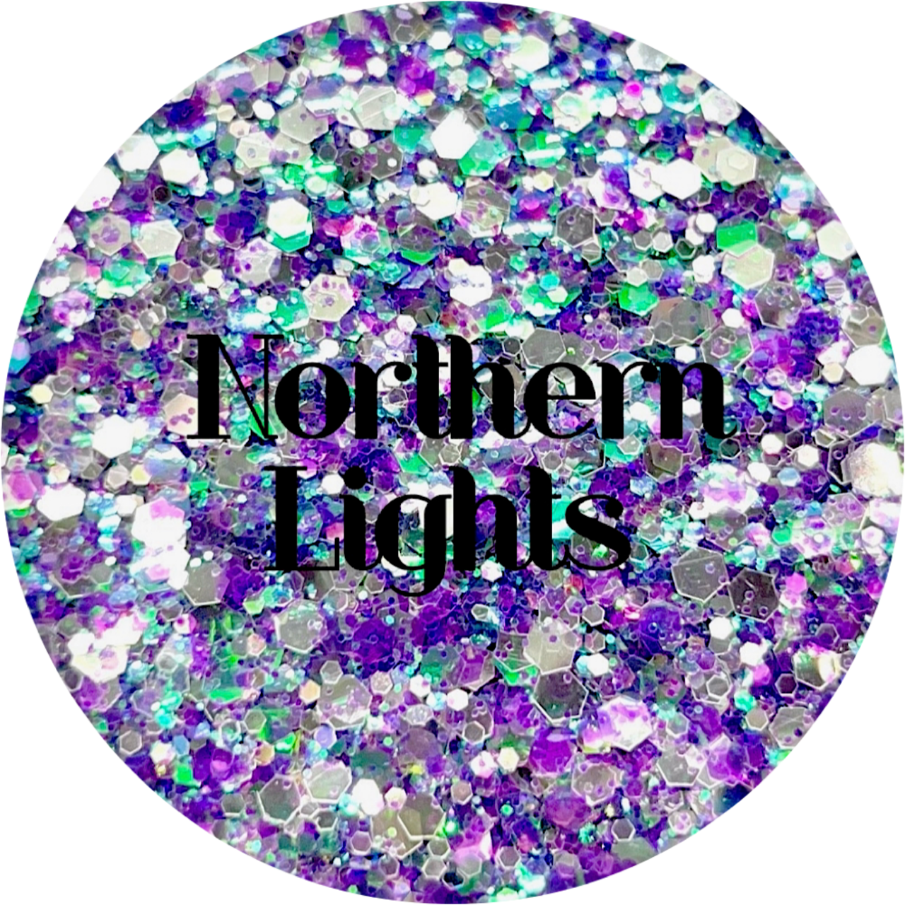 Polyester Glitter - Northern Lights by Glitter Heart Co.&#x2122;